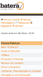 Mobile Screenshot of forum.batera.com.br